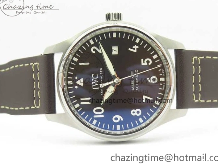 MIROTIME 0310 Practical MARK XVIII ANTOINE DE SAINT EXUPÉRY IW327003 SS MKS 1:1 Best Edition on Brown Leather MIYOTA 7193